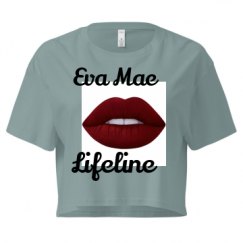 Ladies Festival Cali Crop Top Tee