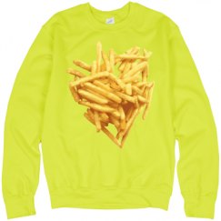 Unisex Neon Crewneck Sweatshirt