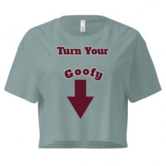 Ladies Festival Cali Crop Top Tee