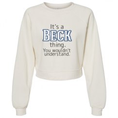 Women's Raglan Pullover Fleece