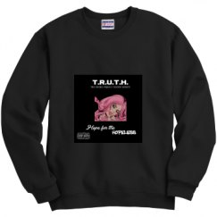Unisex Film and Foil Crewneck Sweatshirt