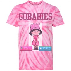 GOBABIES Youth Gildan Tie-Dye Cyclone Pinwheel Tee