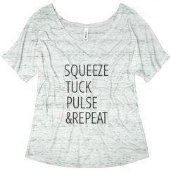 Ladies Flowy Slouchy Tee