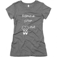 Ladies Slim Fit Super Soft Triblend Tee