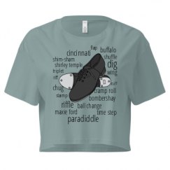 Ladies Festival Cali Crop Top Tee