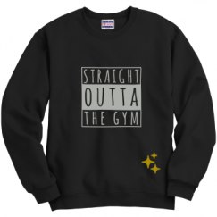 Unisex Film and Foil Crewneck Sweatshirt