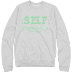 Self Branded Mint Sweat Shirt