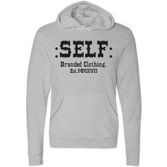 Self Branded Clothing. Gray Blk 