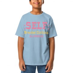 Youth SELF Branded Ter Pink Yellow