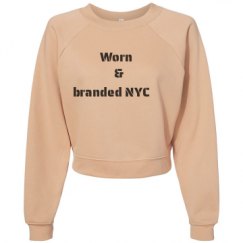 Women's Raglan Pullover Fleece