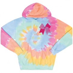 Unisex Tie-Dye Fleece Hoodie