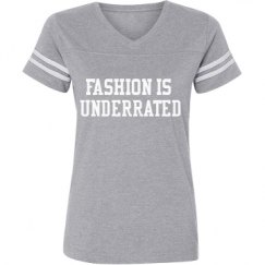 Ladies Relaxed Fit Vintage Sports Tee