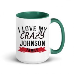 15oz Ceramic Mug with Color Inside