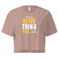 Ladies Festival Cali Crop Top Tee