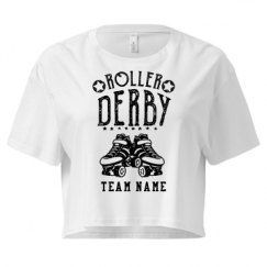 Ladies Festival Cali Crop Top Tee