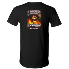 Unisex V-Neck Jersey Tee