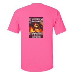 Unisex Ultra Cotton Safety Neon Crewneck Tee