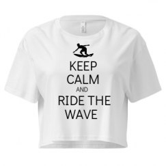 Ladies Festival Cali Crop Top Tee