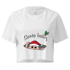 Ladies Festival Cali Crop Top Tee