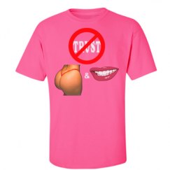 Unisex Ultra Cotton Safety Neon Crewneck Tee