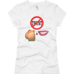 Ladies Slim Fit Basic Promo Jersey Tee