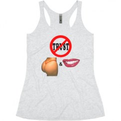 Ladies Slim Fit Super Soft Racerback Triblend Tank