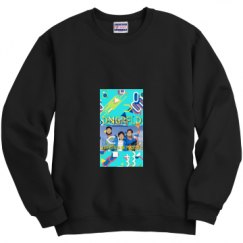 Unisex Film and Foil Crewneck Sweatshirt