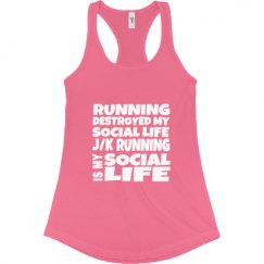 Ladies Slim Fit Racerback Tank Top