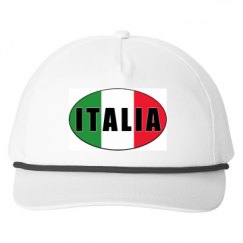 Snapback Five-Panel Rope Hat