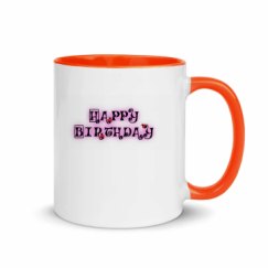 11oz Ceramic Mug with Color Inside
