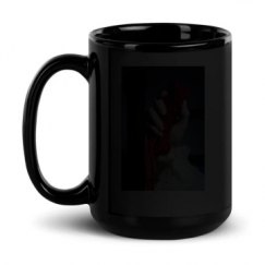 15oz Black Glossy Mug
