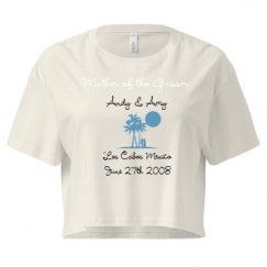 Ladies Festival Cali Crop Top Tee