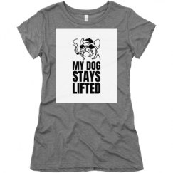 Ladies Slim Fit Super Soft Triblend Tee