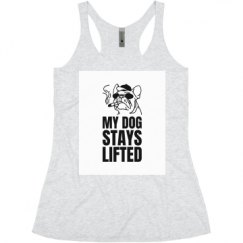 Ladies Slim Fit Super Soft Racerback Triblend Tank