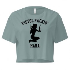 Ladies Festival Cali Crop Top Tee