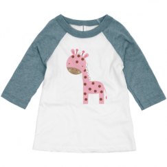 Toddler 3/4 Sleeve Raglan Tee