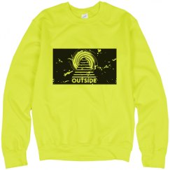 Unisex Neon Crewneck Sweatshirt