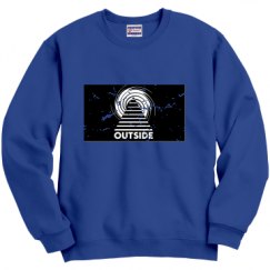 Unisex Film and Foil Crewneck Sweatshirt