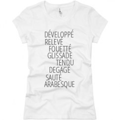 Ladies Slim Fit Basic Promo Jersey Tee