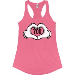 Ladies Slim Fit Racerback Tank Top