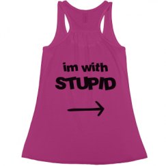 Ladies Flowy Racerback Tank