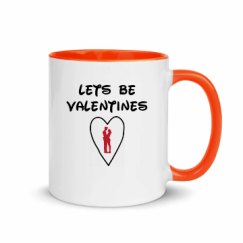 11oz Ceramic Mug with Color Inside