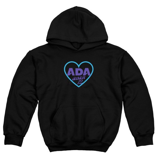 ADA Kids Season 12 Black Sweatshirt ADA Kids Season 12 Black Sweatshirt
