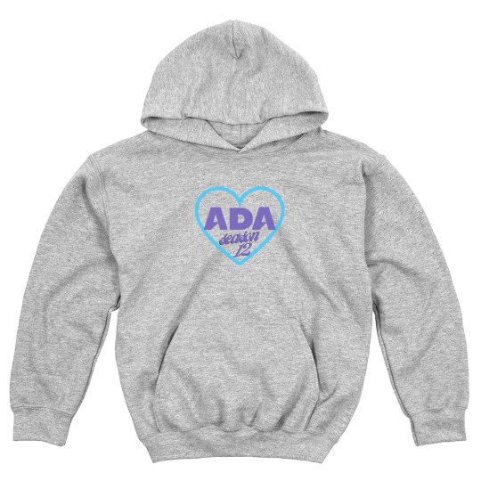 ADA Kids Season 12 Light Grey Sweatshirt ADA Kids Season 12 Light Grey Sweatshirt