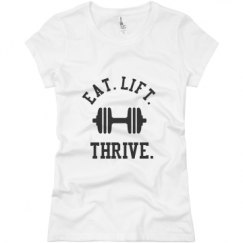 Ladies Slim Fit Basic Promo Jersey Tee