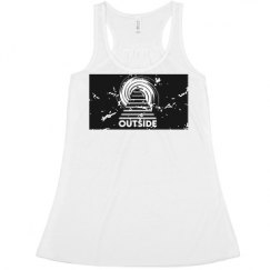 Ladies Flowy Racerback Tank