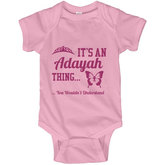 Adayah's thing Adayah's thing