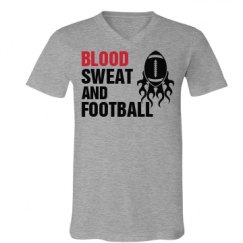 Unisex V-Neck Jersey Tee