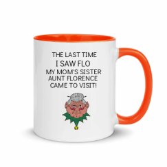 11oz Ceramic Mug with Color Inside