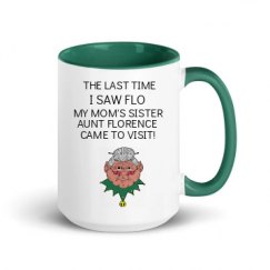 15oz Ceramic Mug with Color Inside